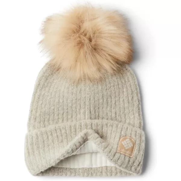 Columbia Winter Blur Pom BeanieChalk