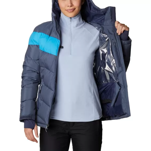 Columbia Womens Abbott Peak Insulated JacketNocturnal SheenBlue Chill