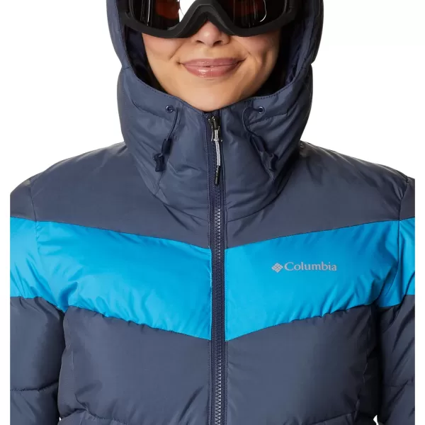 Columbia Womens Abbott Peak Insulated JacketNocturnal SheenBlue Chill