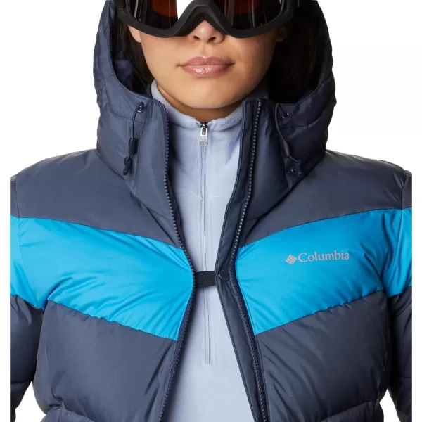 Columbia Womens Abbott Peak Insulated JacketNocturnal SheenBlue Chill