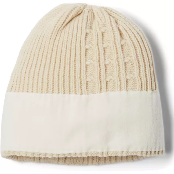 Columbia Womens Agate Pass Cable Knit BeanieChalk