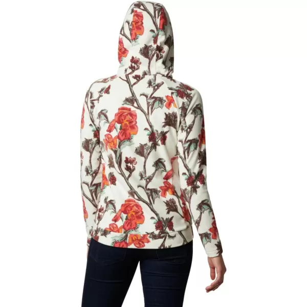 Columbia Womens Ali Peak Hooded FleeceChalk Botanica Print