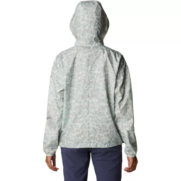 Columbia Womens Alpine Chill WindbreakerChalk Dotty Disguise Print