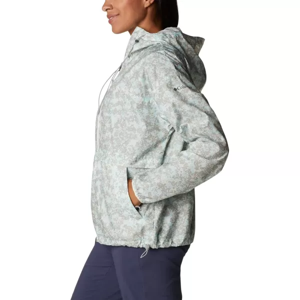 Columbia Womens Alpine Chill WindbreakerChalk Dotty Disguise Print