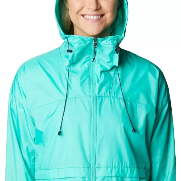 Columbia Womens Alpine Chill WindbreakerElectric Turquoise