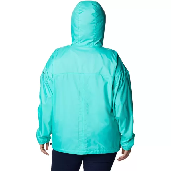 Columbia Womens Alpine Chill WindbreakerElectric Turquoise