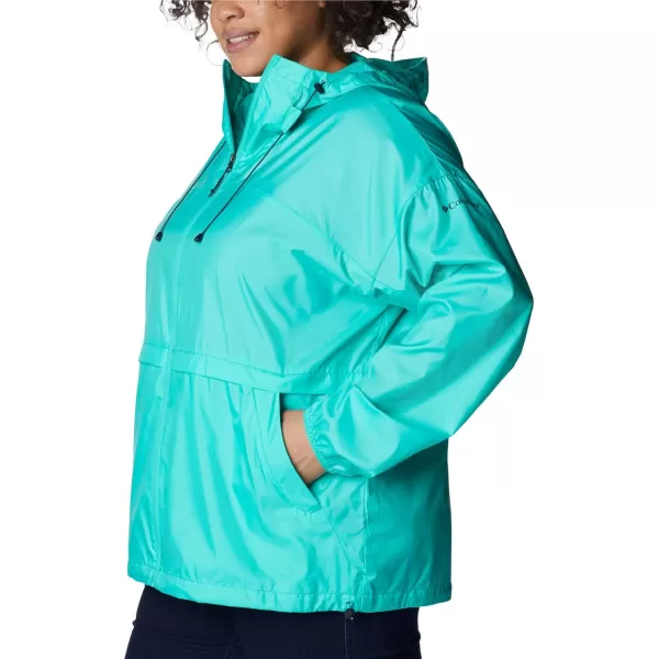 Columbia Womens Alpine Chill WindbreakerElectric Turquoise