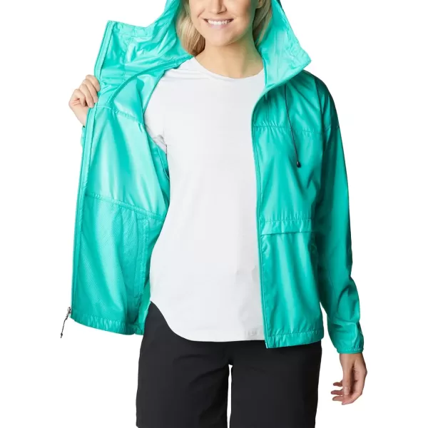 Columbia Womens Alpine Chill WindbreakerElectric Turquoise