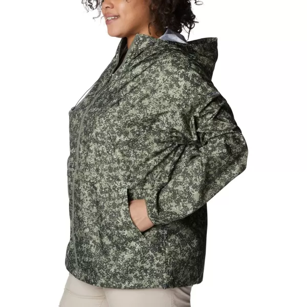 Columbia Womens Alpine Chill WindbreakerSafari Dotty Disguise Print