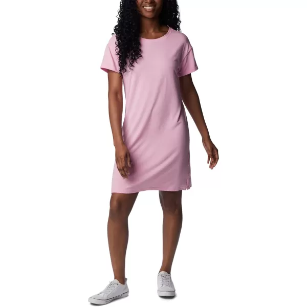 Columbia Womens Anytime Knit Tee DressWild Rose