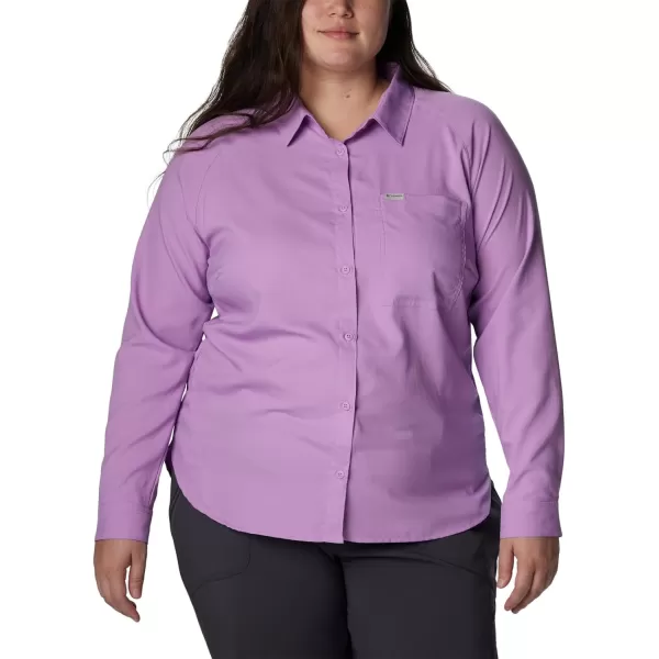 Columbia Womens Anytime Lite Long Sleeve ShirtGumdrop