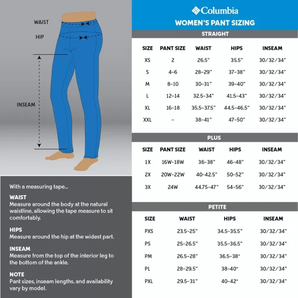 Columbia Womens Anytime Softshell Pull on PantBlack