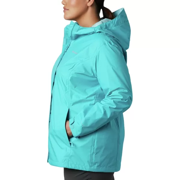 Columbia Womens Arcadia II Jacket Geyser 2X PlusColumbia Womens Arcadia II Jacket Geyser 2X Plus