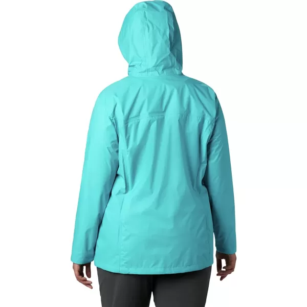 Columbia Womens Arcadia II Jacket Geyser 2X PlusColumbia Womens Arcadia II Jacket Geyser 2X Plus