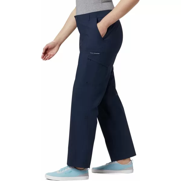 Columbia Womens Aruba Roll Up PantCollegiate Navylegacy