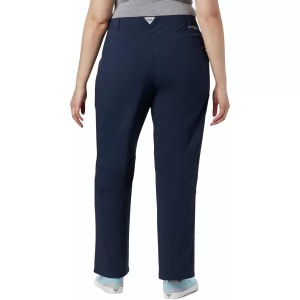 Columbia Womens Aruba Roll Up PantCollegiate Navylegacy