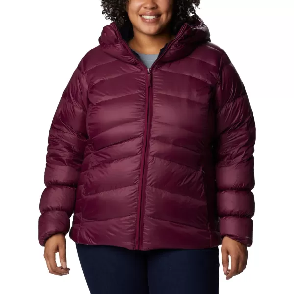 Columbia Womens Autumn Park Down Hooded JacketMarionberry