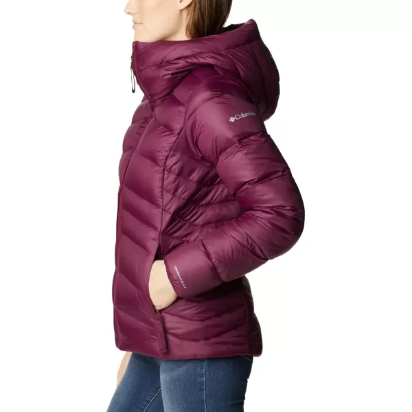 Columbia Womens Autumn Park Down Hooded JacketMarionberry