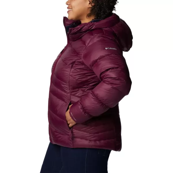 Columbia Womens Autumn Park Down Hooded JacketMarionberry