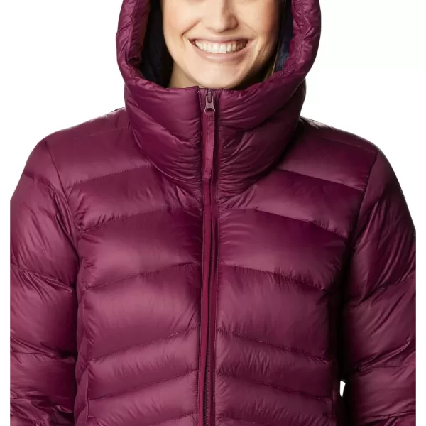 Columbia Womens Autumn Park Down Hooded JacketMarionberry