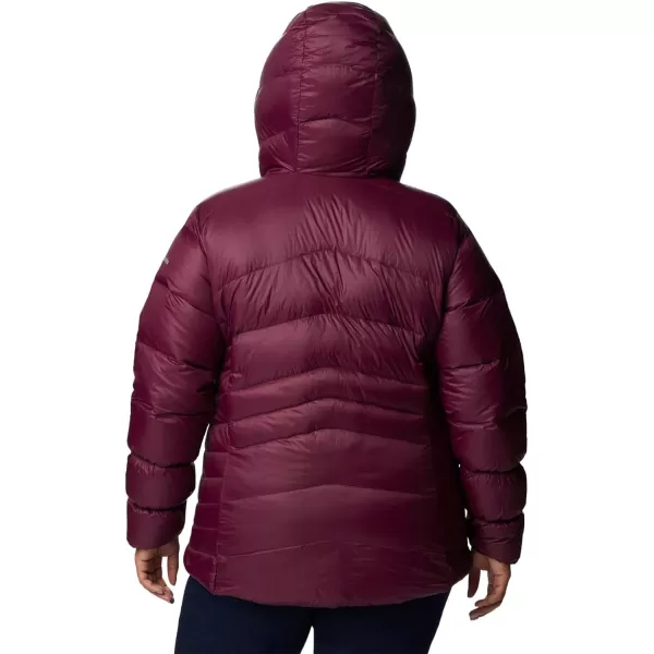 Columbia Womens Autumn Park Down Hooded JacketMarionberry