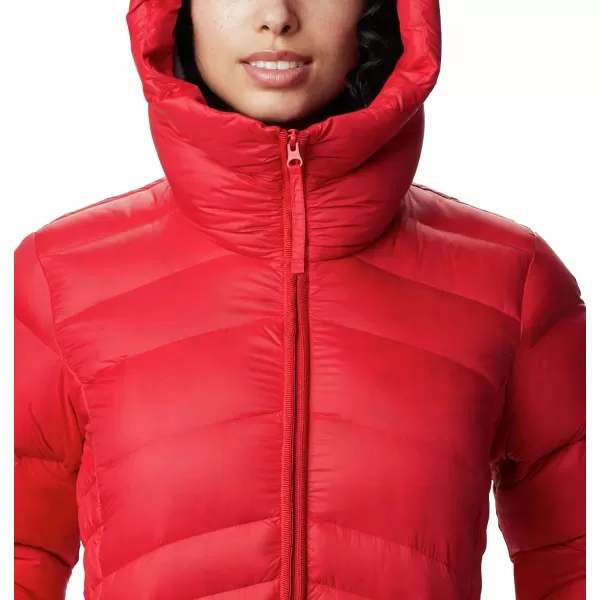 Columbia Womens Autumn Park Down Hooded JacketMettalic Red Lily