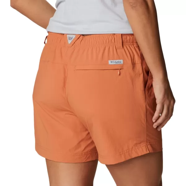 Columbia Womens Backcast Water ShortIsland Orange