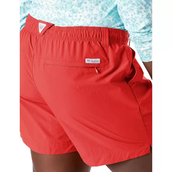 Columbia Womens Backcast Water ShortRed Hibiscus