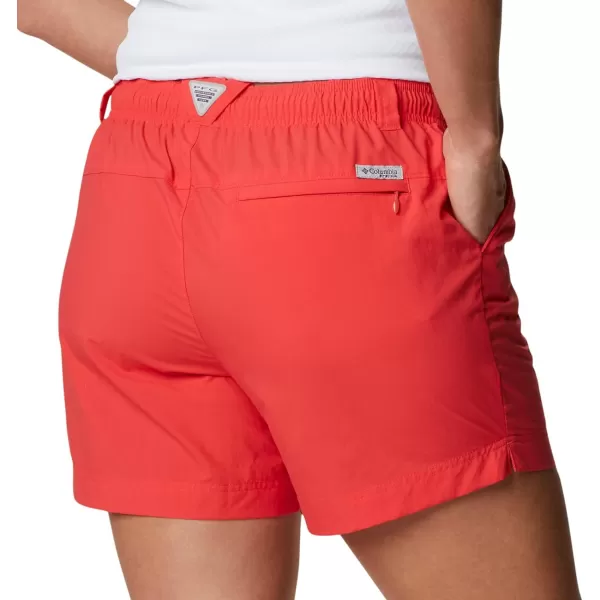 Columbia Womens Backcast Water ShortRed Hibiscus