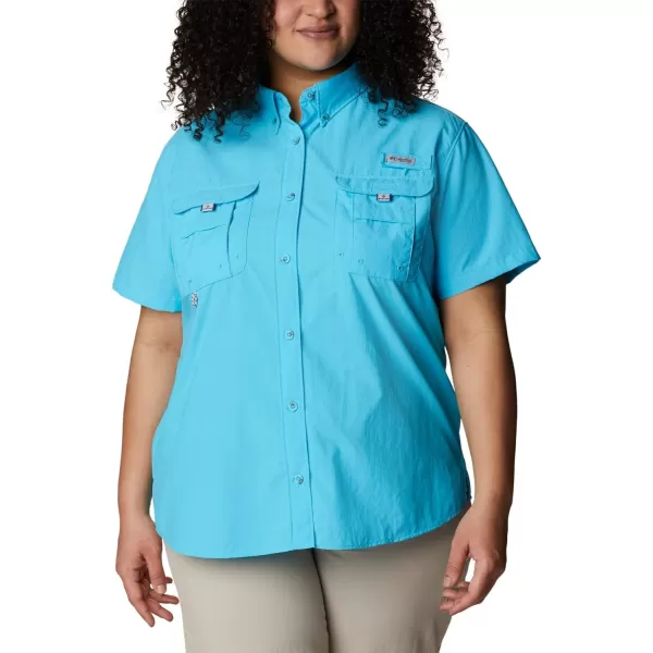 Columbia Womens Bahama Short Sleeve ShirtAtoll