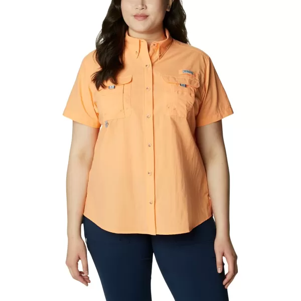 Columbia Womens Bahama Short Sleeve ShirtBright Nectar