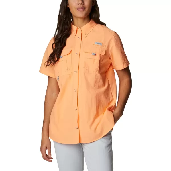 Columbia Womens Bahama Short Sleeve ShirtBright Nectar