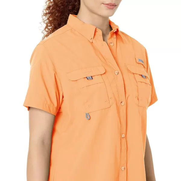 Columbia Womens Bahama Short Sleeve ShirtBright Nectar