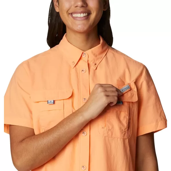 Columbia Womens Bahama Short Sleeve ShirtBright Nectar