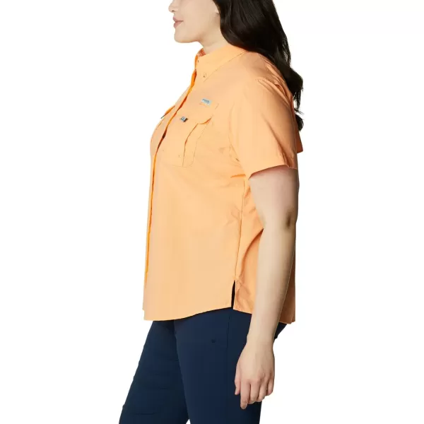 Columbia Womens Bahama Short Sleeve ShirtBright Nectar