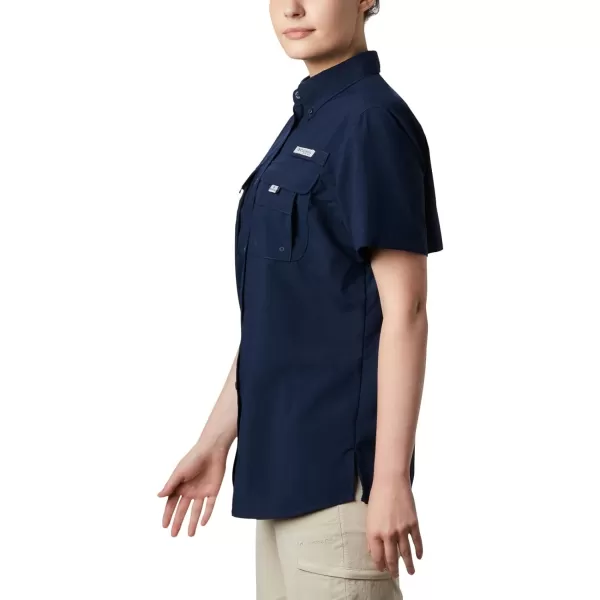 Columbia Womens Bahama Short Sleeve ShirtCollegiate Navy