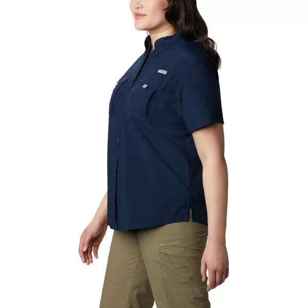 Columbia Womens Bahama Short Sleeve ShirtCollegiate Navy