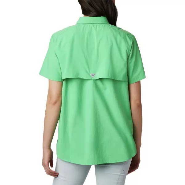 Columbia Womens Bahama Short Sleeve ShirtEmerald City