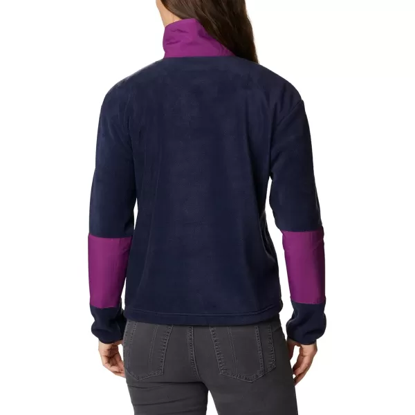 Columbia Womens Benton Springs Crop PulloverDark NocturnalPlum