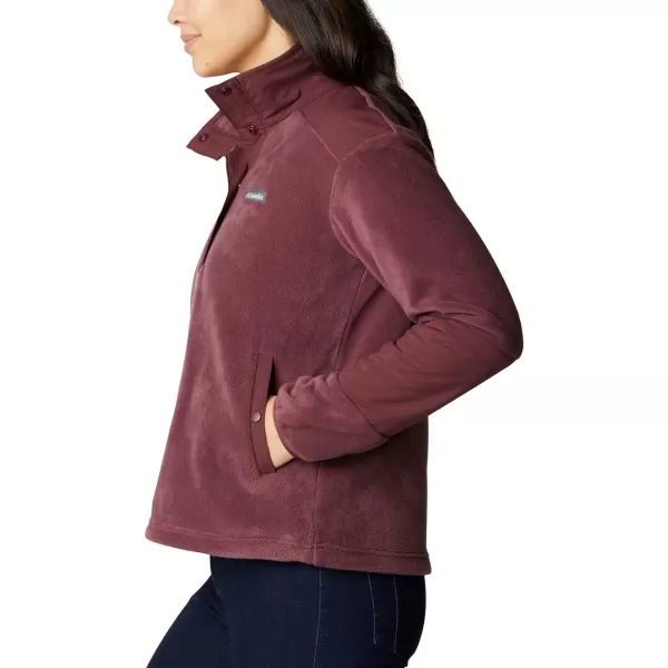 Columbia Womens Benton Springs Crop PulloverMalbec