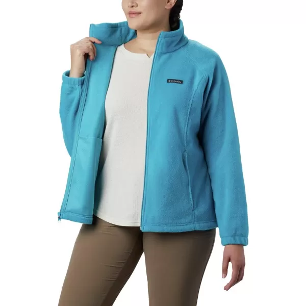 Columbia Womens Benton Springs Full ZipClear Water