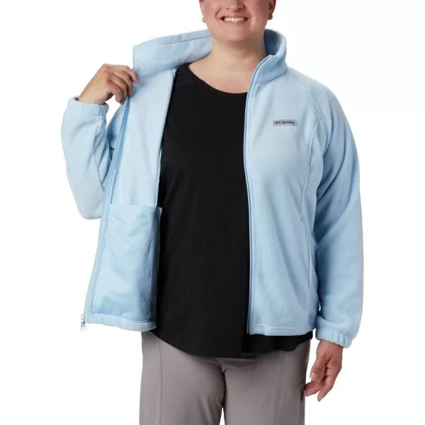 Columbia Womens Benton Springs Full ZipCrystal Blue