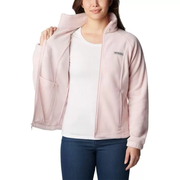 Columbia Womens Benton Springs Full ZipDusty Pink