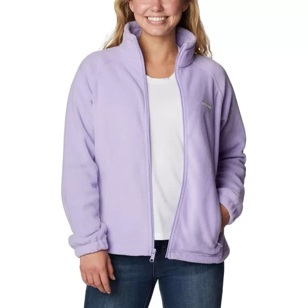 Columbia Womens Benton Springs Full ZipFrosted Purple