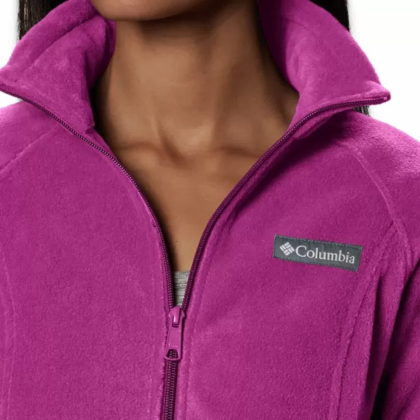 Columbia Womens Benton Springs Full ZipFuchsia