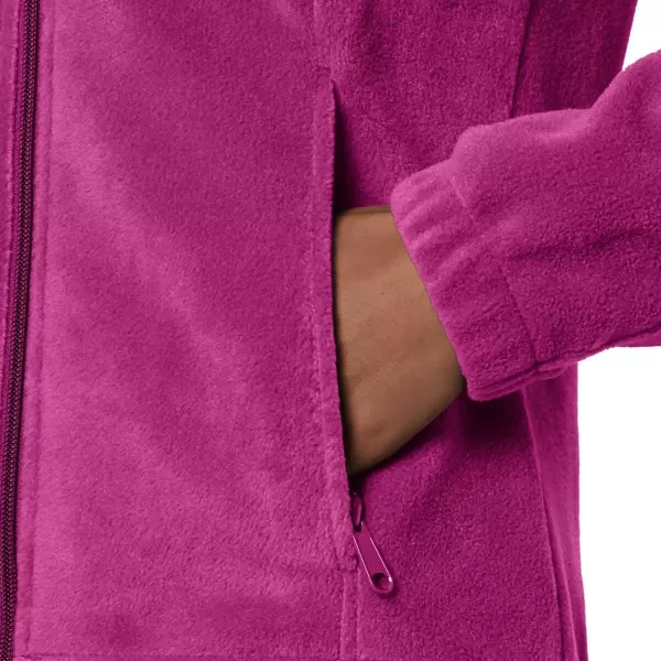 Columbia Womens Benton Springs Full ZipFuchsia