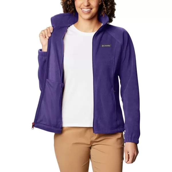 Columbia Womens Benton Springs Full ZipHyper Purple