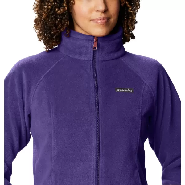 Columbia Womens Benton Springs Full ZipHyper Purple