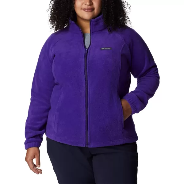 Columbia Womens Benton Springs Full ZipHyper Purple