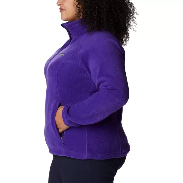 Columbia Womens Benton Springs Full ZipHyper Purple